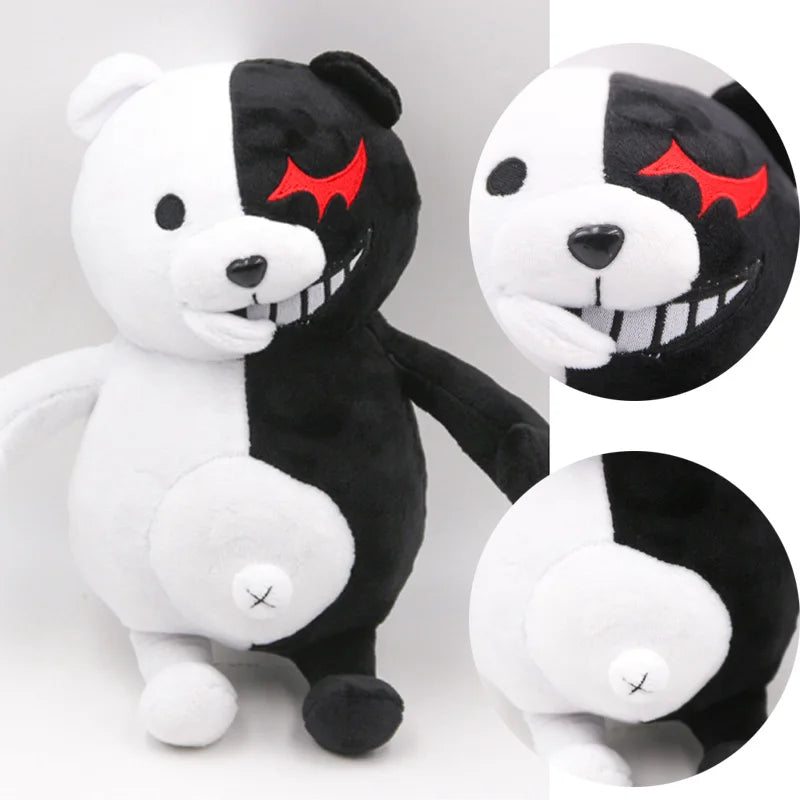Danganronpa V3 Monokuma Plush Toy Monomi Rabbit Plushies Doll Black White Bear Stuffed Model Gifts for Children Kids Birthday