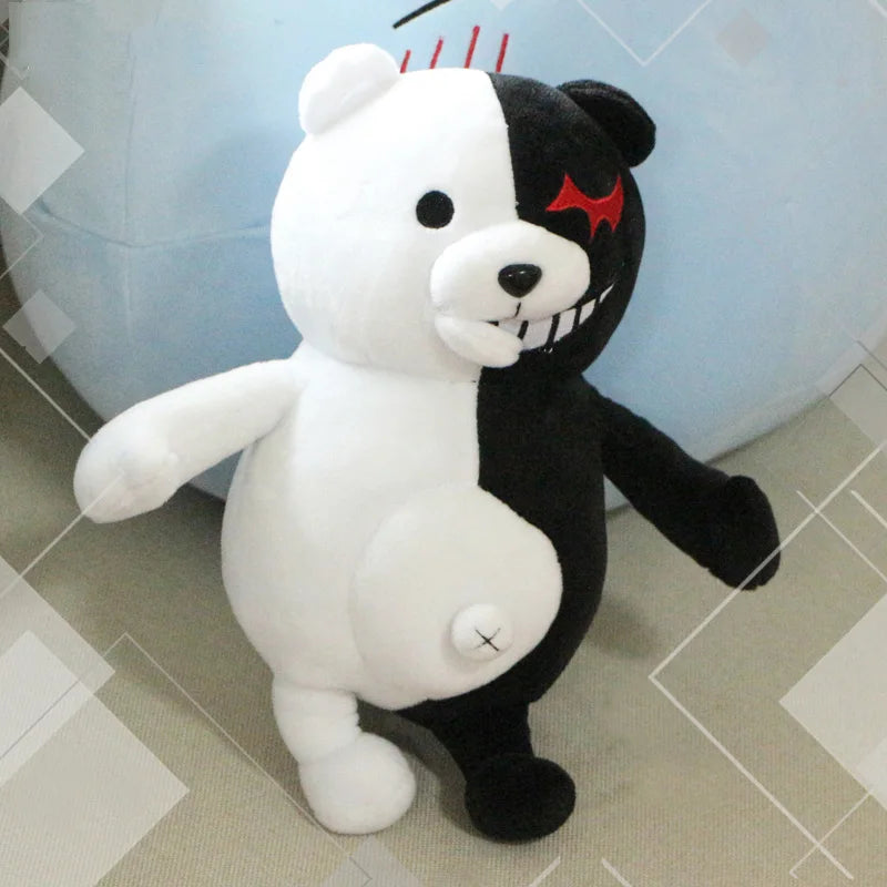 Danganronpa V3 Monokuma Plush Toy Monomi Rabbit Plushies Doll Black White Bear Stuffed Model Gifts for Children Kids Birthday