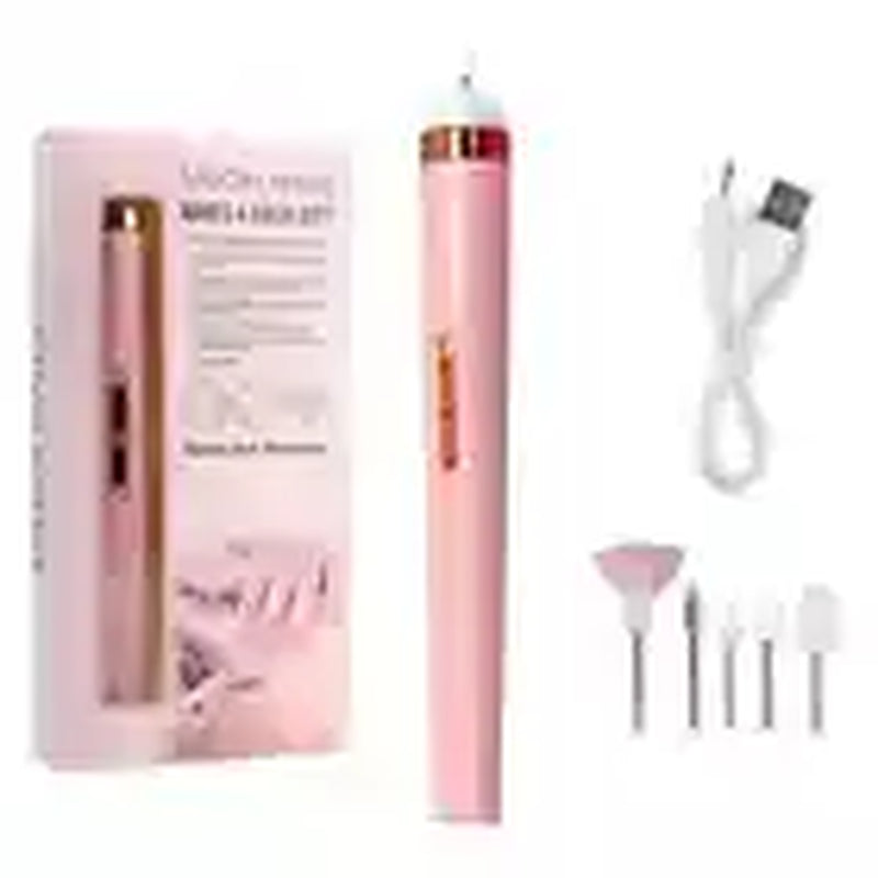Electric Nail File Drill Portable USB Manicure Pedicure Machine Set Professional