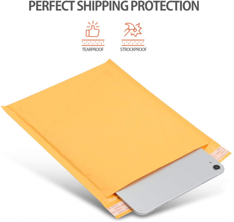 Any Size Kraft Bubble Mailers Shipping Mailing Padded Bags Envelopes Self-Seal