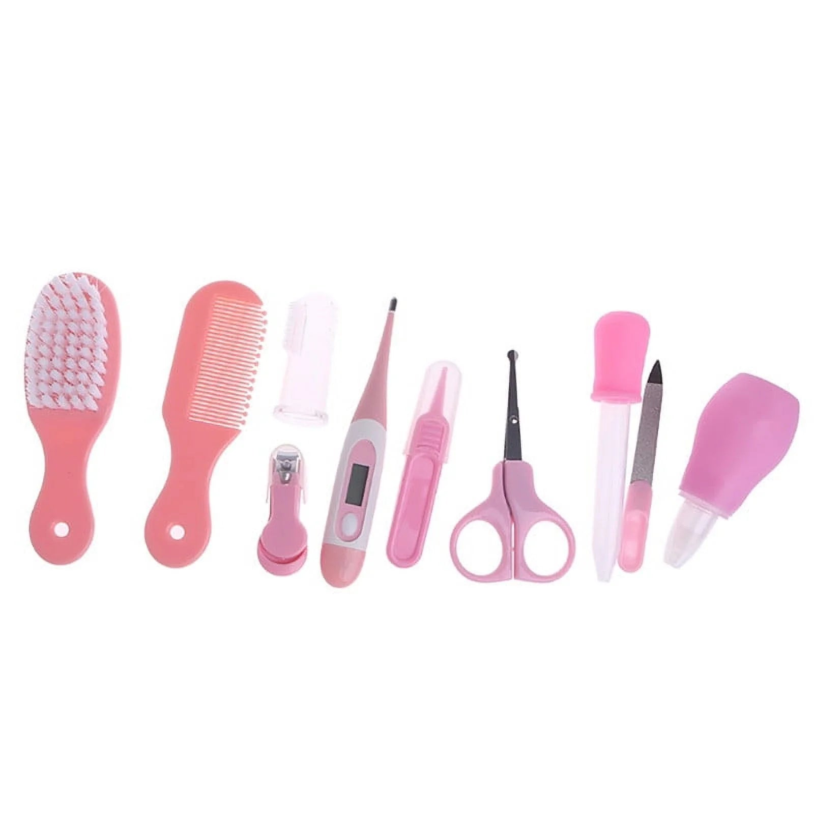 Essential 10-Piece Portable Newborn Baby Health Care & Grooming Kit