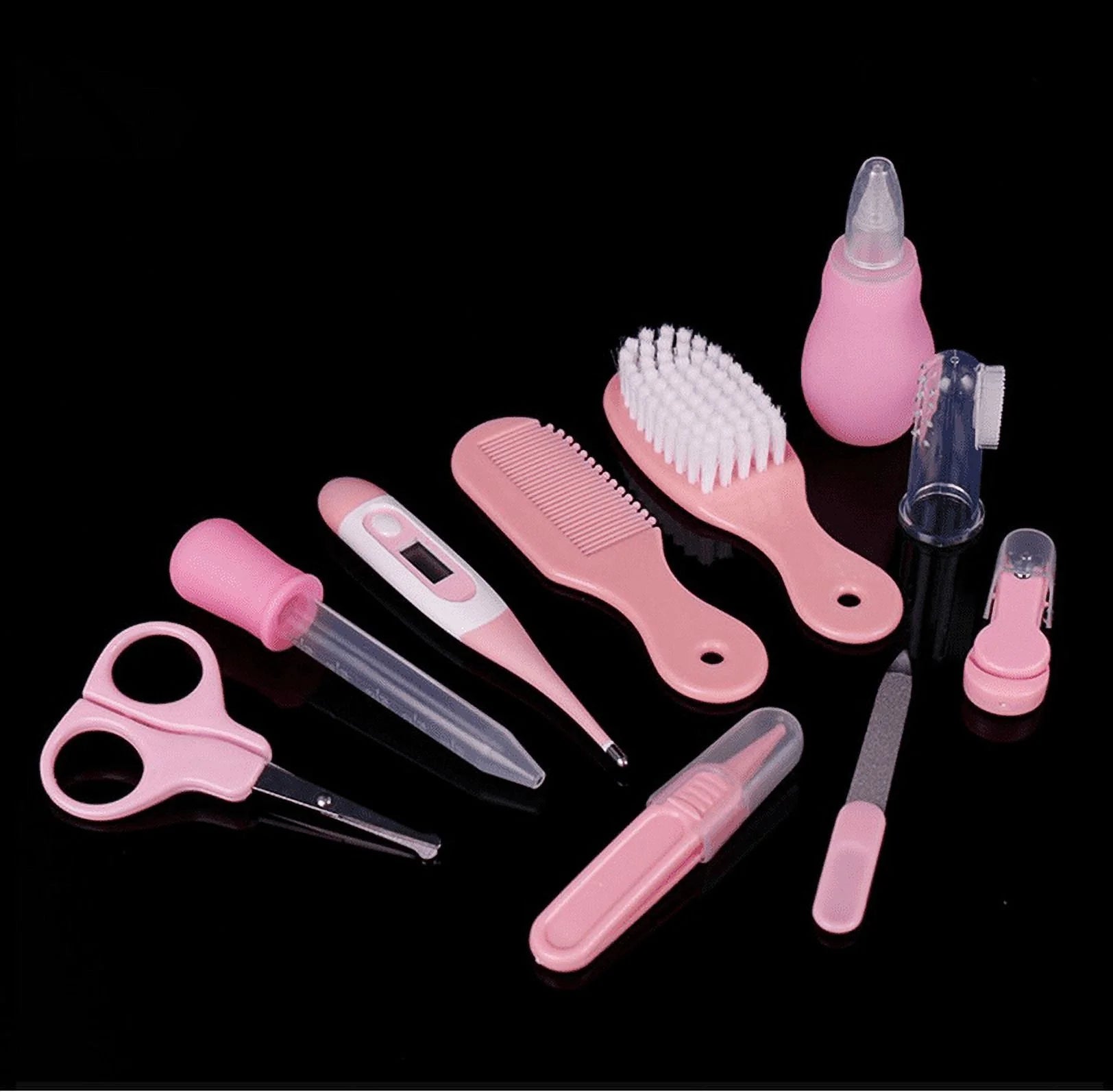 Essential 10-Piece Portable Newborn Baby Health Care & Grooming Kit