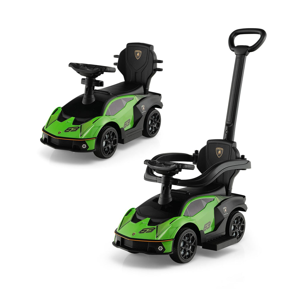 Kids Licensed Lamborghini Ride on Car with Push Handle