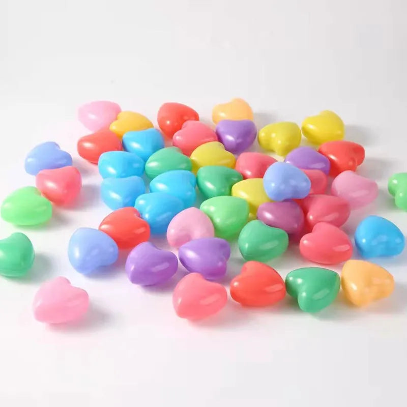 50Pcs Baby Plastic Ball Pit Balls Kids Toys Outdoor Sport Ball Eco-Friendly Water Pool Ocean Wave Balls Children Stress Air Ball
