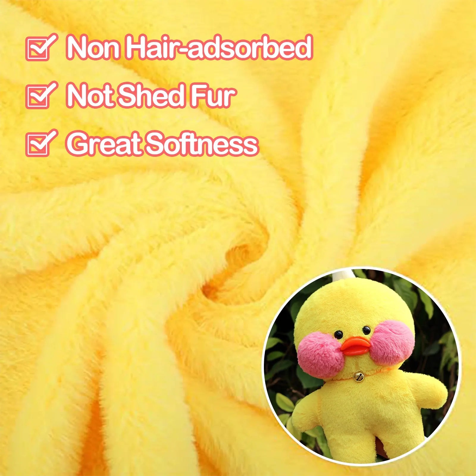 30Cm Pato Plush Lalafanfan Duck Cute Stuffed Toys Yellow Duck Hug Flifan Duck Kawaii Plushes Animal Plushies Pillow Soft Toy